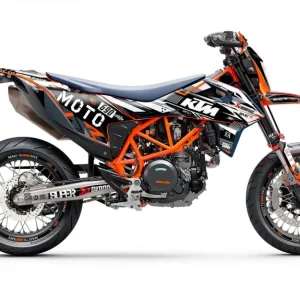 KTM 690 Enduro GRAPHICS - "Phantom" (Wit)