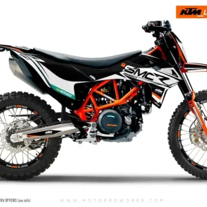 KTM 690 Enduro GRAPHICS - "Racer" (Zwart)