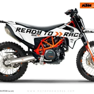 KTM 690 Enduro GRAPHICS - "Ready2Race" (Wit)