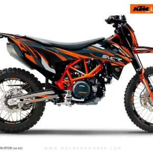 KTM 690 Enduro GRAPHICS - "Ripple" (Oranje)