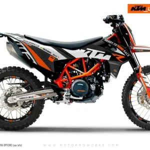 KTM 690 Enduro GRAPHICS - "RR-Tech 2.0.2.2" (Wit)