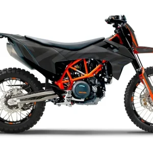 KTM 690 Enduro GRAPHICS - "Script" (Grijs)