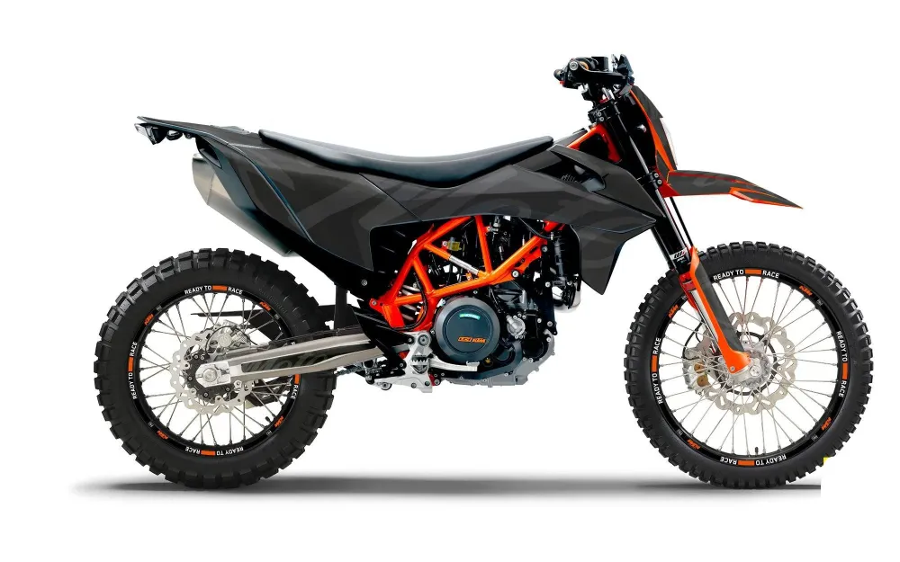 KTM 690 Enduro GRAPHICS - "Script" (Grijs)