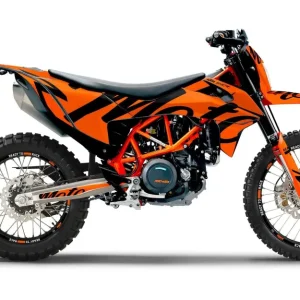KTM 690 Enduro GRAPHICS - "Script" (Oranje)