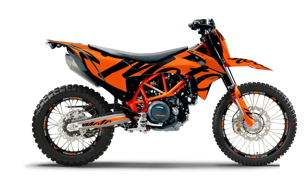 KTM 690 Enduro GRAPHICS - "Script" (Oranje)