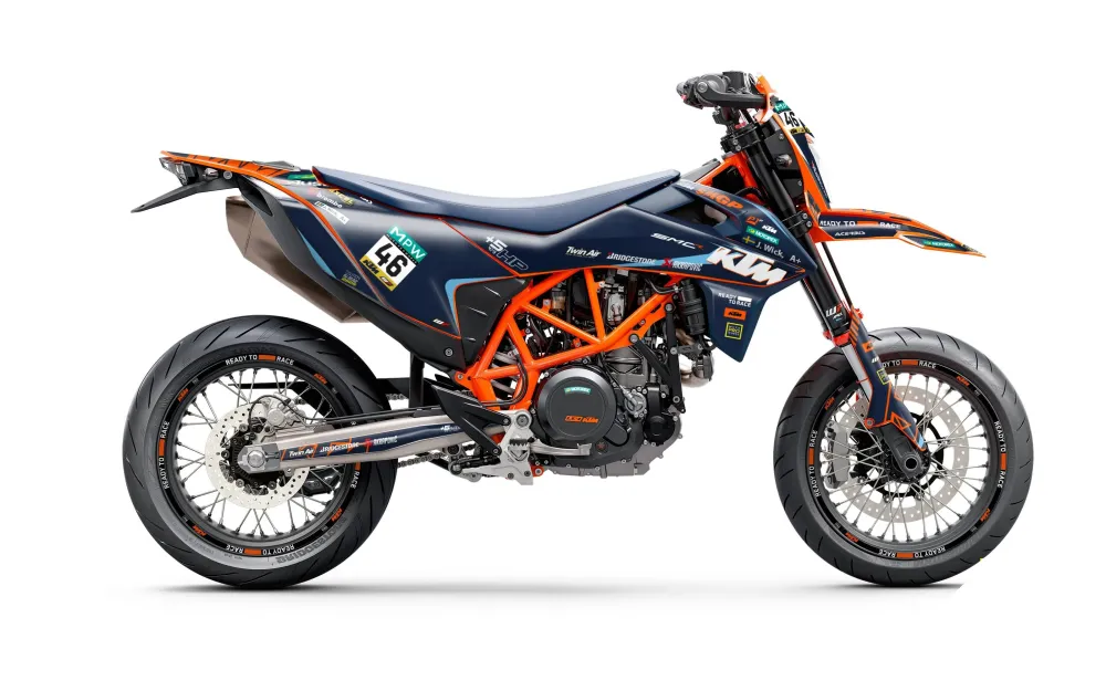 KTM 690 Enduro GRAPHICS - "SMGP" (Blauw)