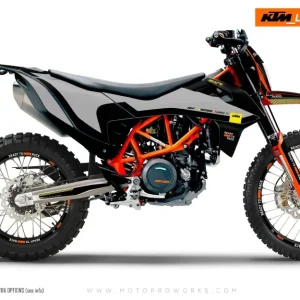 KTM 690 Enduro GRAPHICS - "Sprint" (Grijs)