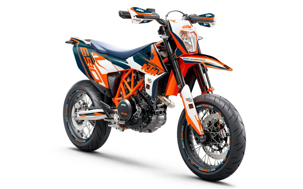 KTM 690 Enduro GRAPHICS - "Tempest" (Blauw)