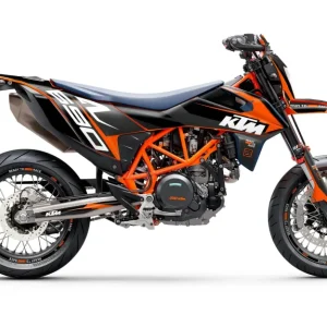 KTM 690 Enduro GRAPHICS - "Tempest" (Zwart)