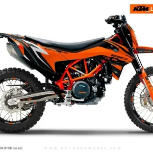 KTM 690 Enduro R GRAPHICS - "Torque Reloaded" (Oranje)