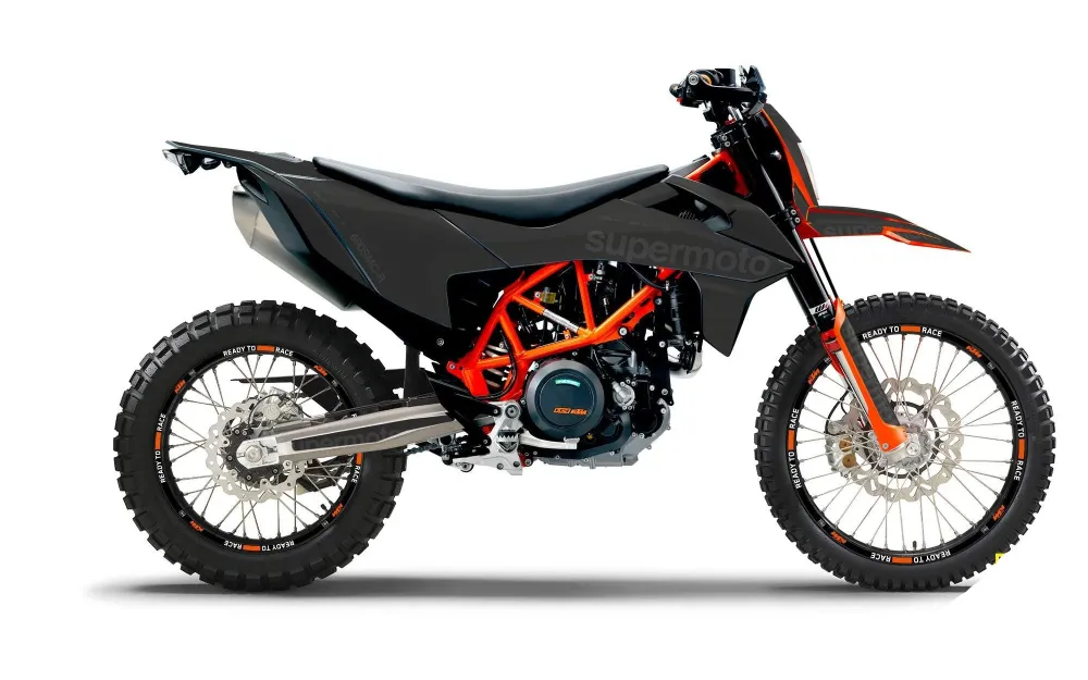 KTM 690 Enduro GRAPHICS - "Type" (Grijs)