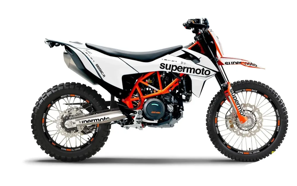 KTM 690 Enduro GRAPHICS - "Type" (Wit)