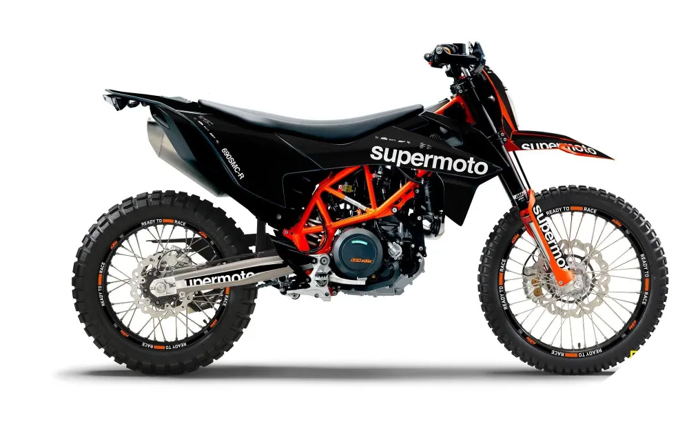 KTM 690 Enduro GRAPHICS - "Type" (Zwart)