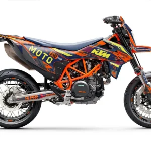 KTM 690 SMC-R GRAPHICS - "Phantom" (Blauw)