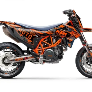 KTM 690 SMC-R GRAPHICS - "Phantom" (Oranje)