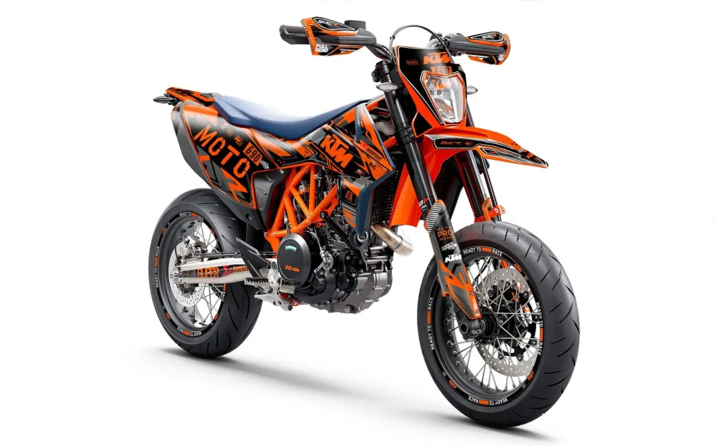 KTM 690 SMC-R GRAPHICS - "Phantom" (Oranje)