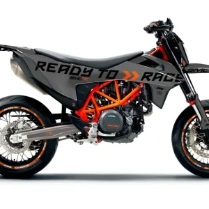 KTM 690 SMC-R GRAPHICS - "Ready2Race" (Grijs)