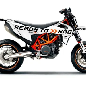 KTM 690 SMC-R GRAPHICS - "Ready2Race" (Wit)