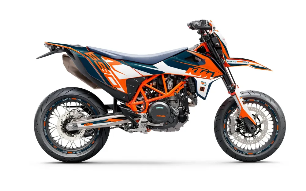 KTM 690 SMC-R GRAPHICS - "Tempest" (Blauw)