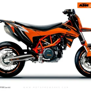 KTM 690 SMC-R GRAPHICS - "Torque Reloaded" (Oranje)