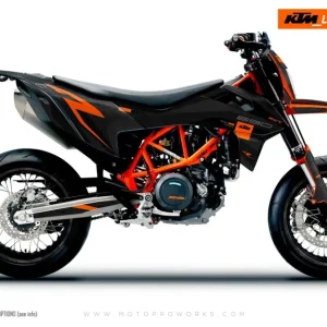 KTM 690 SMC-R GRAPHICS - "Torque Reloaded" (Zwart/Oranje)