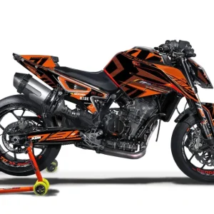 KTM 790 Duke GRAPHICS - "Rasorblade" (Oranje)