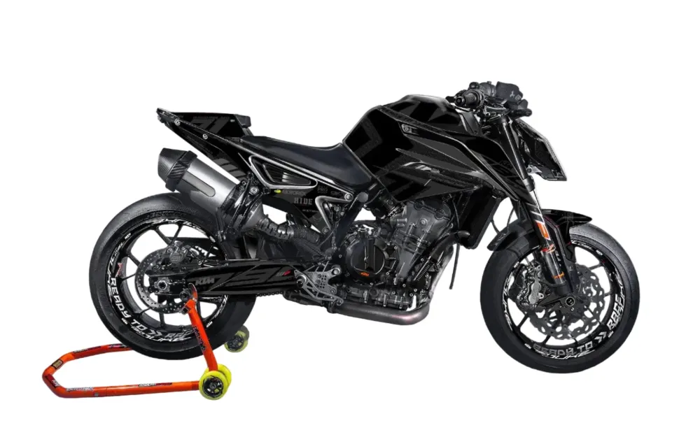 KTM 790 Duke GRAPHICS - "Rasorblade" (Stealth)