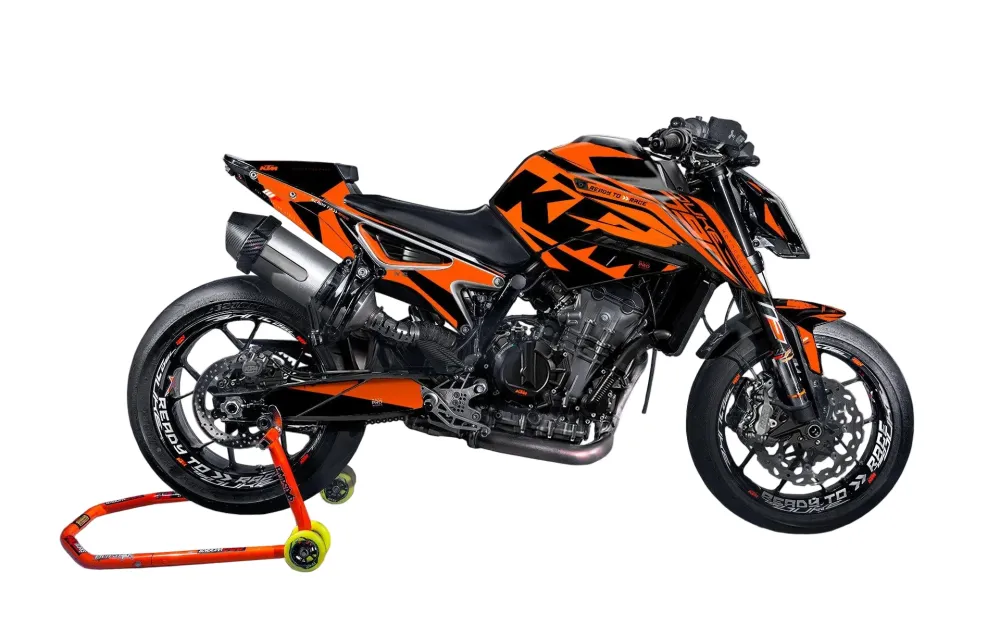 KTM 790 Duke GRAPHICS - "Torque" (Oranje)