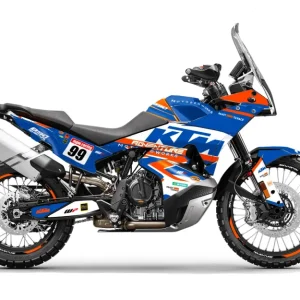 KTM 790/890 Adventure R/S 2023 GRAPHICS - "Atlantic" (Wit/Blauw/Oranje)