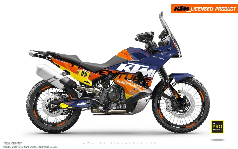 KTM 790/890 Adventure R/S 2023 GRAPHICS - "Waypointer" (Dawn)