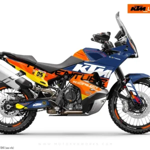 KTM 790/890 Adventure R/S 2023-2024 GRAPHICS - "Waypointer" (Dawn/Honeycomb)