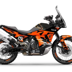 KTM 790/890 Adventure R/S GRAPHICS - "Nomadic" (Zwart/Oranje)