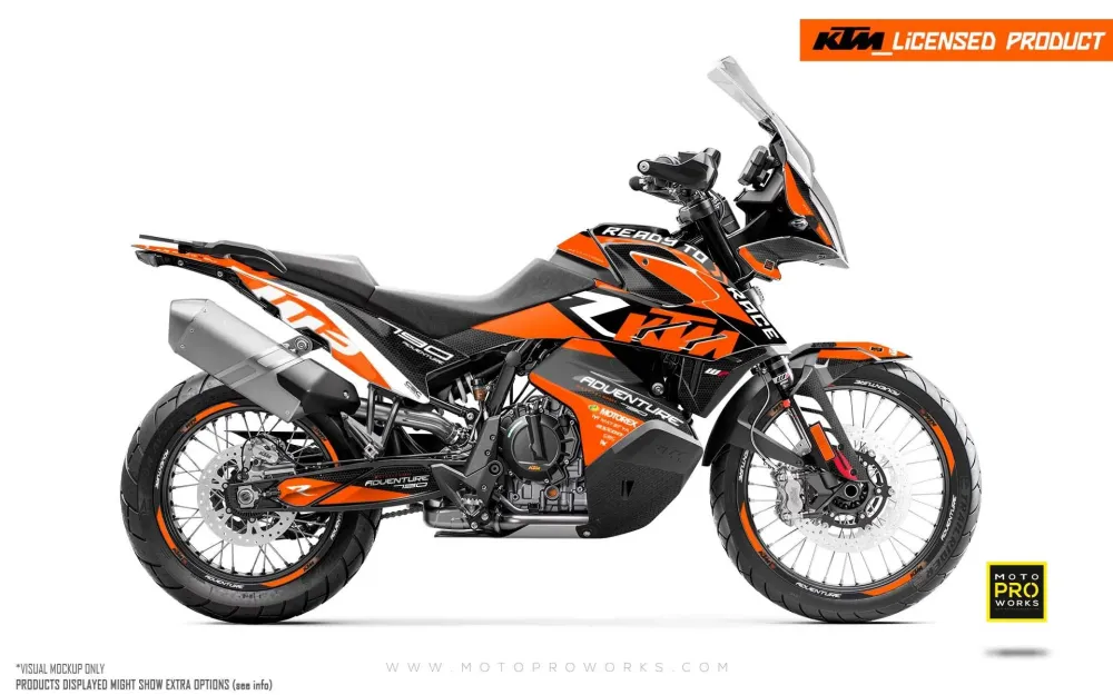 KTM 790/890 Adventure R/S GRAPHICS - "RR-Tech" (Oranje)