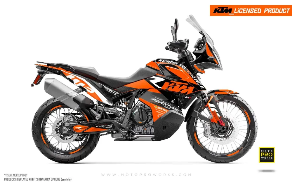 KTM 790/890 Adventure R/S GRAPHICS - "RR-Tech" (Oranje)