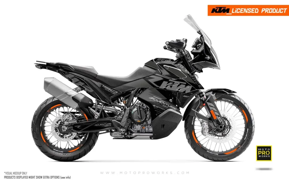 KTM 790/890 Adventure R/S GRAPHICS - "RR-Tech" (Zwart)