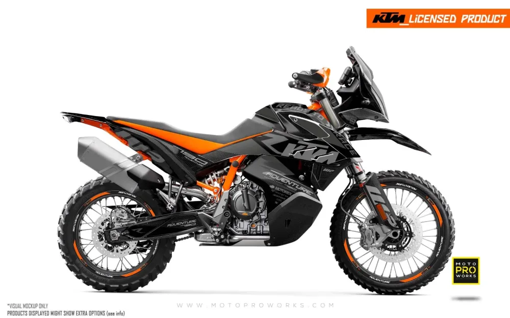 KTM 790/890 Adventure R/S GRAPHICS - "RR-Tech" (Zwart)