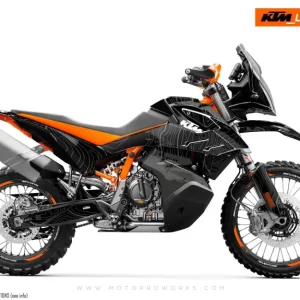 KTM 790/890 Adventure R/S GRAPHICS - "Topography" (Grijs/Wit)