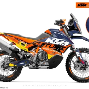 KTM 790/890 Adventure R/S GRAPHICS - "Waypointer" (Dawn/Honeycomb)
