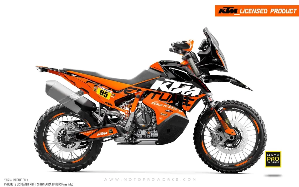 KTM 790/890 Adventure R/S GRAPHICS - "Waypointer" (Midnight)