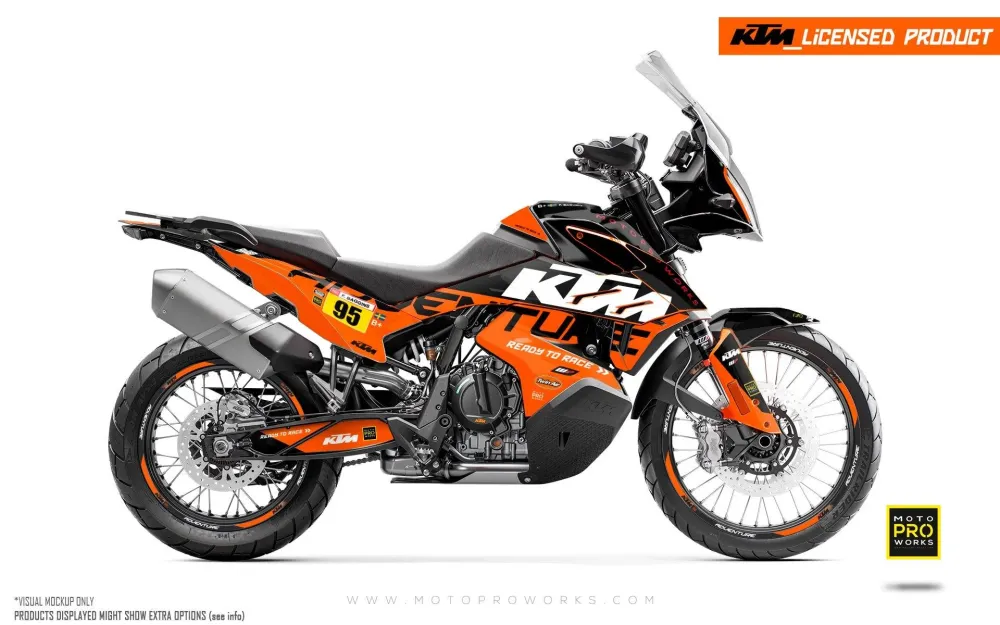 KTM 790/890 Adventure R/S GRAPHICS - "Waypointer" (Midnight)