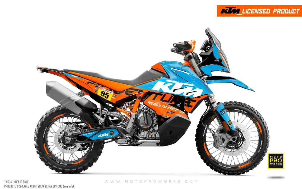 KTM 790/890 Adventure R/S GRAPHICS - "Waypointer" (Ocean)