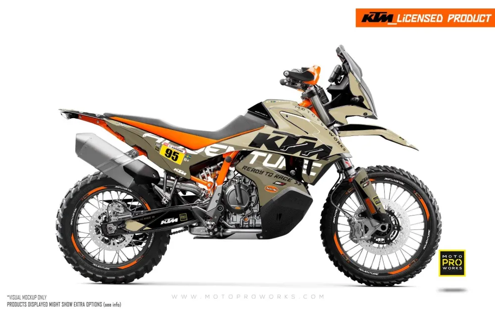 KTM 790/890 Adventure R/S GRAPHICS - "Waypointer" (Sand)