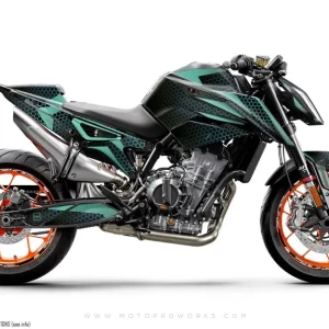 KTM 790/890 Duke GRAPHICS - "Arcane" (Turquoise)
