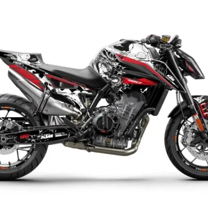 KTM 790/890 Duke GRAPHICS - "Drakai" (Rood)