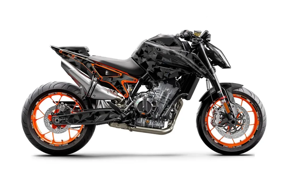 KTM 790/890 Duke GRAPHICS - "Flake" (Stealth)