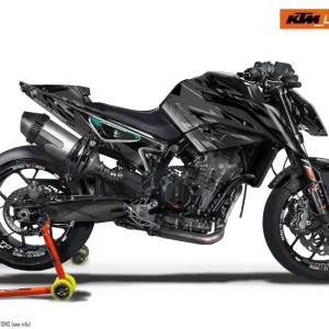 KTM 790/890 Duke GRAPHICS - "Fractal" (Zwart)