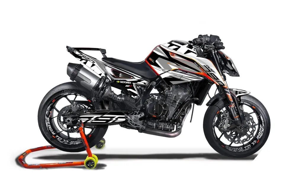 KTM 790/890 Duke GRAPHICS - "Legacy" (Wit)