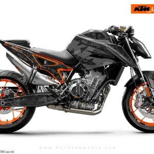 KTM 790/890 Duke GRAPHICS - "Polyatomic" (Stealth)