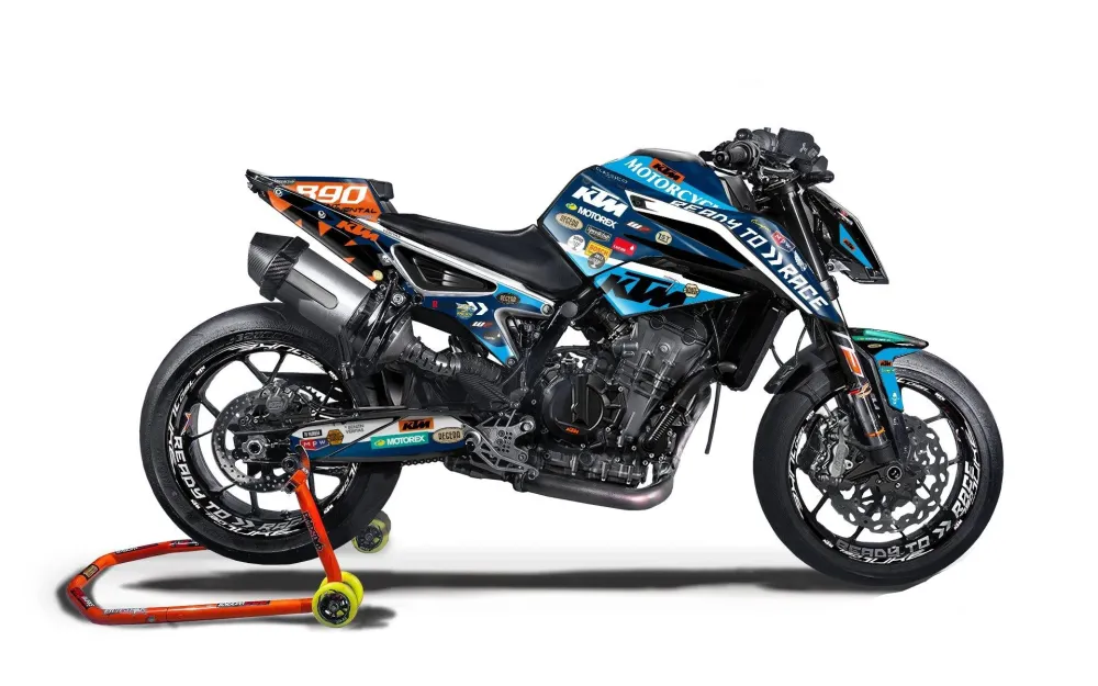 KTM 790/890 Duke GRAPHICS - "Regera" (Blauw)