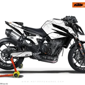 KTM 790/890 Duke GRAPHICS - "Robotec" (Wit)